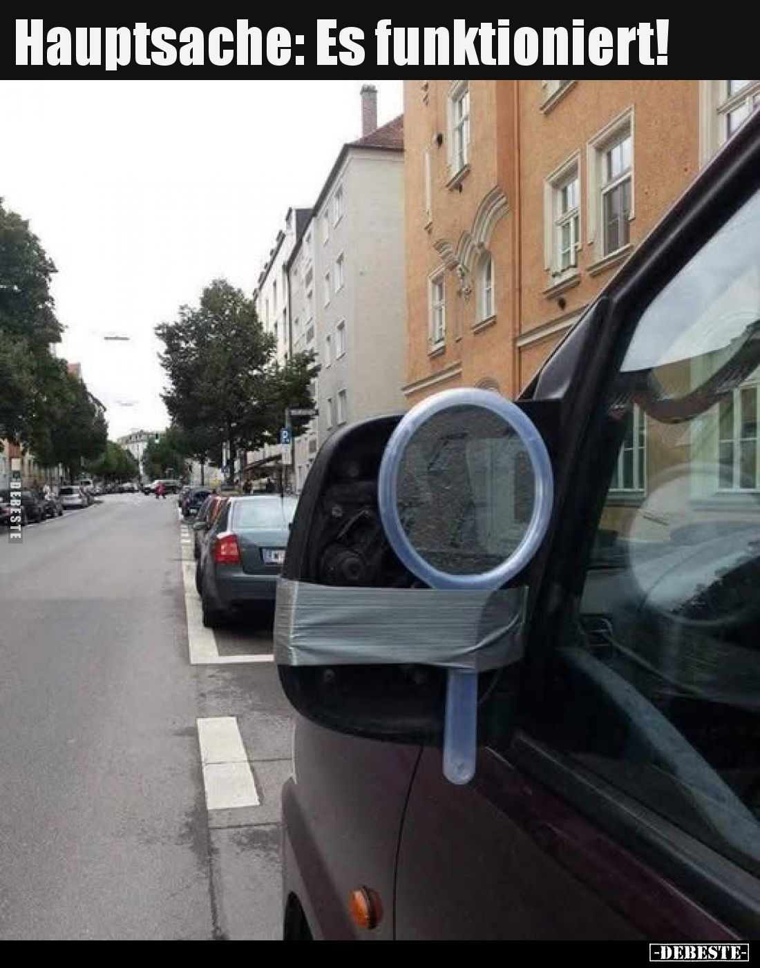 Hauptsache: Es funktioniert!