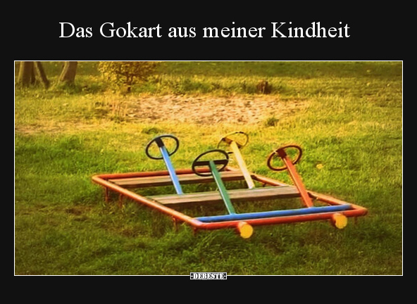 Das Gokart aus meiner Kindheit.. - Lustige Bilder | DEBESTE.de
