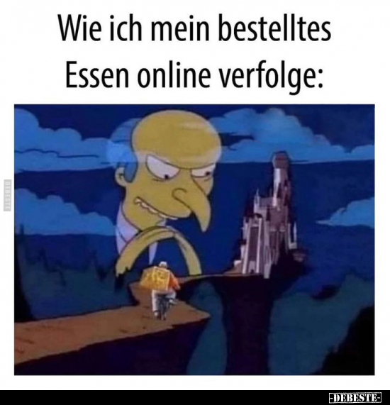 Wie ich mein bestelltes Essen online verfolge.. - Lustige Bilder | DEBESTE.de