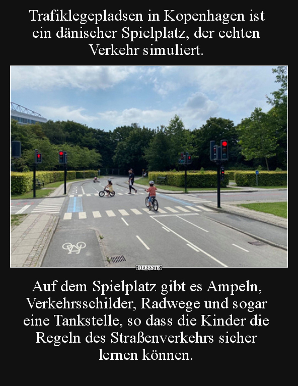 Trafiklegepladsen in Kopenhagen ist ein dänischer.. - Lustige Bilder | DEBESTE.de