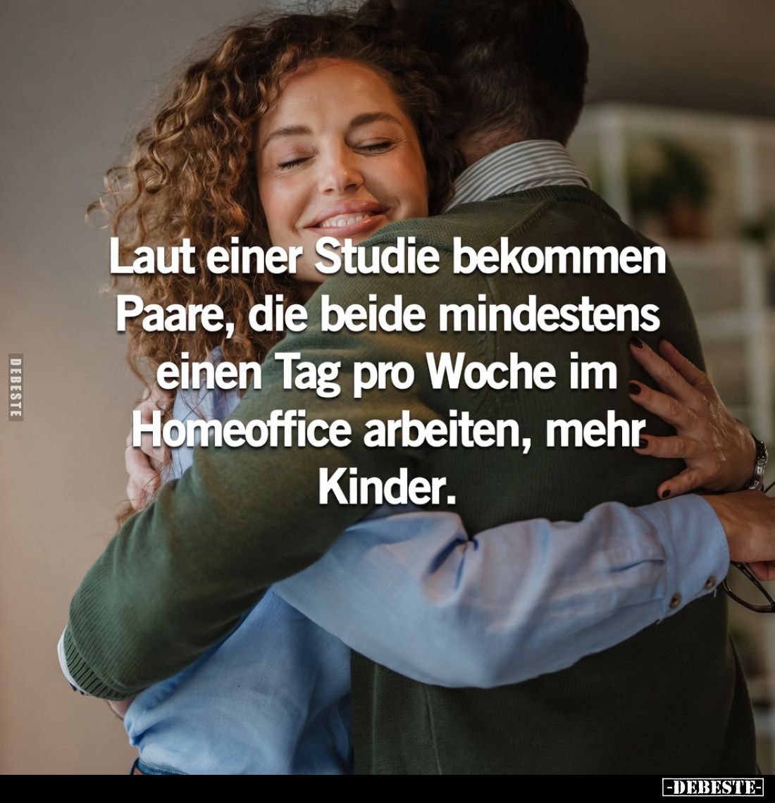 Laut einer Studie bekommen Paare, die beide mindestens einen Tag pro Woche im Homeoffice arbeiten, mehr Kinder.