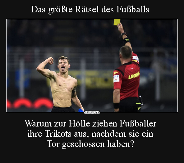 Das größte Rätsel des Fußballs.. - Lustige Bilder | DEBESTE.de