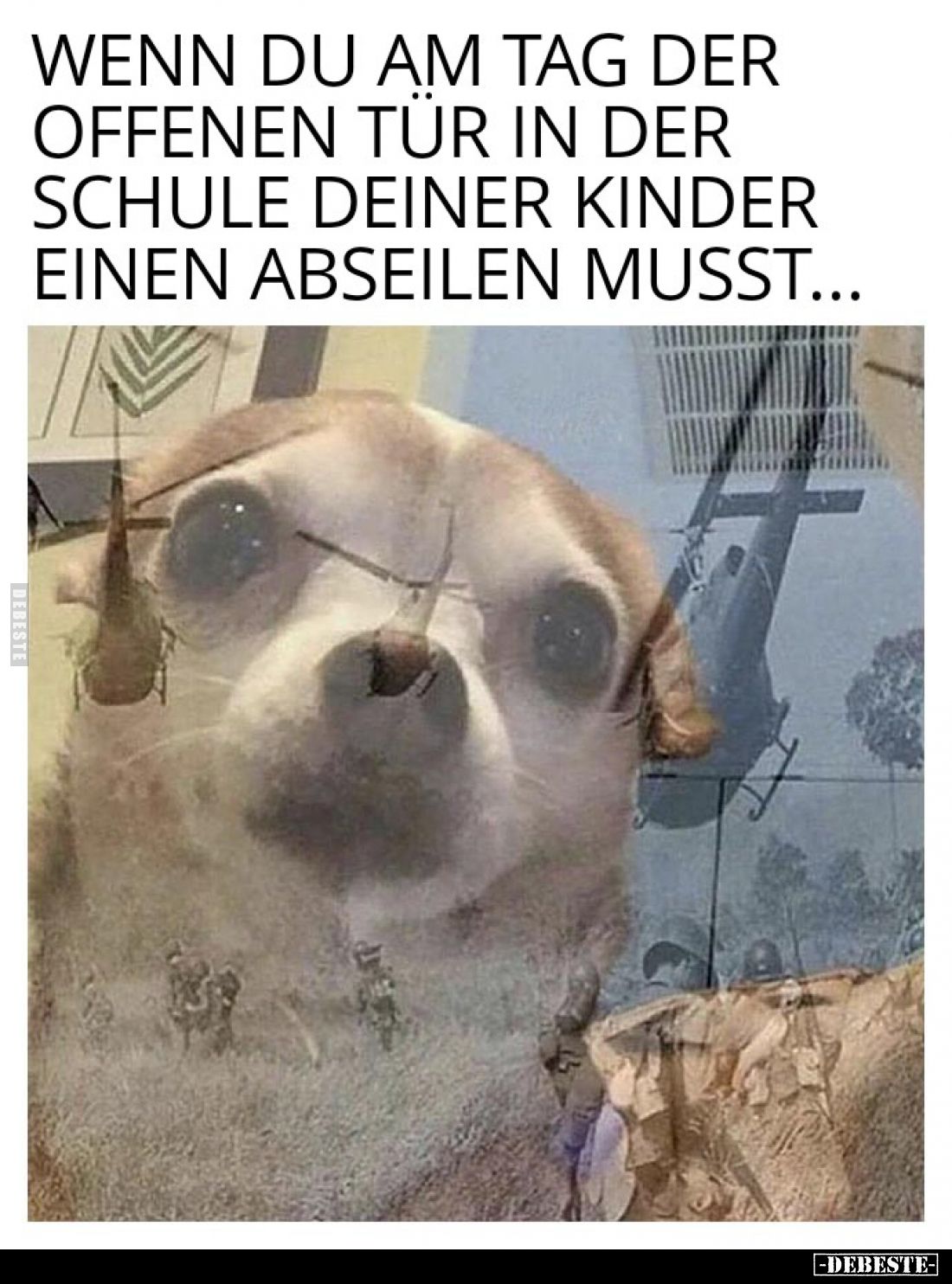 Wenn du am Tag der offenen Tür in der Schule deiner Kinder.. - Lustige Bilder | DEBESTE.de