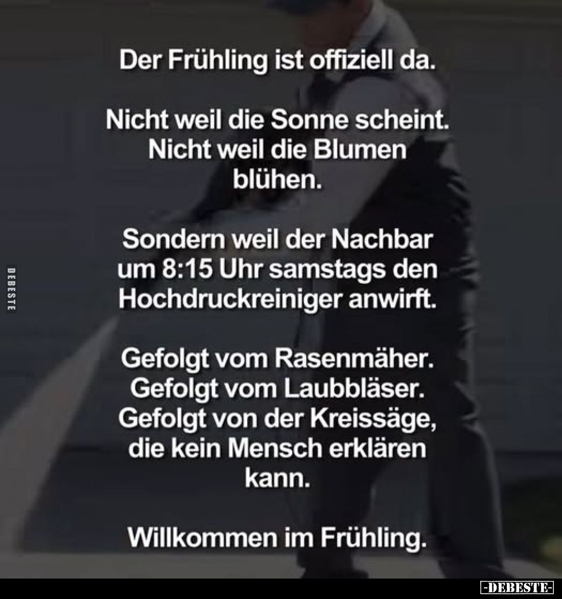 Der Frühling ist offiziell da.. - Lustige Bilder | DEBESTE.de