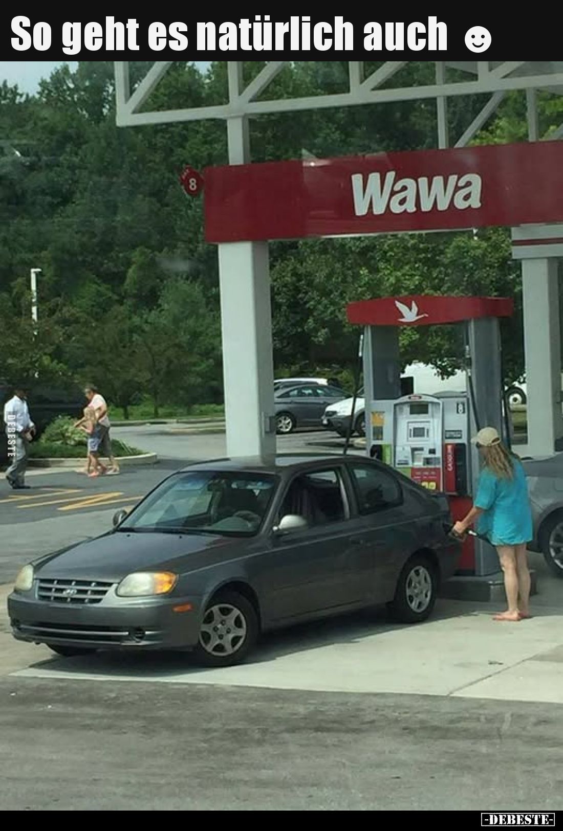 So geht es natürlich auch.