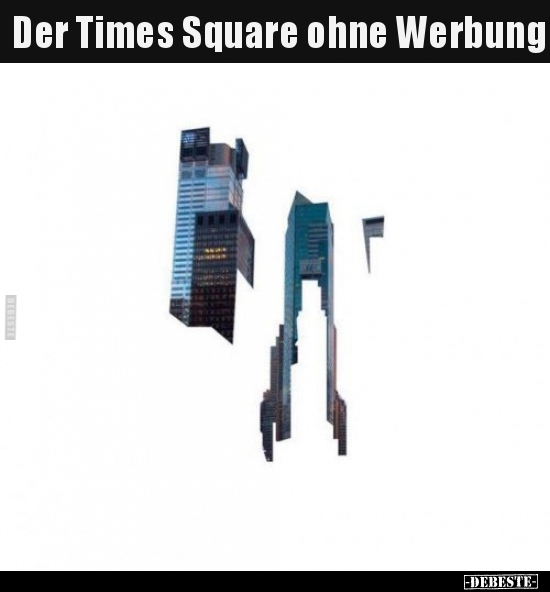 Der Times Square ohne Werbung.. - Lustige Bilder | DEBESTE.de