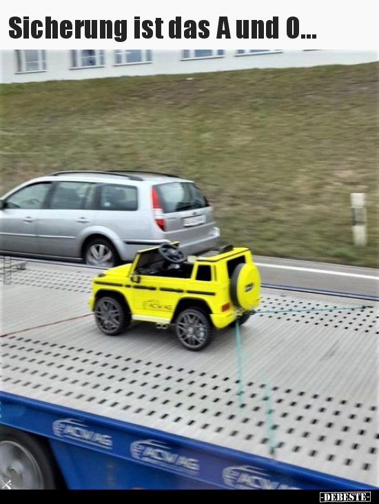 Sicherung ist das A und O...