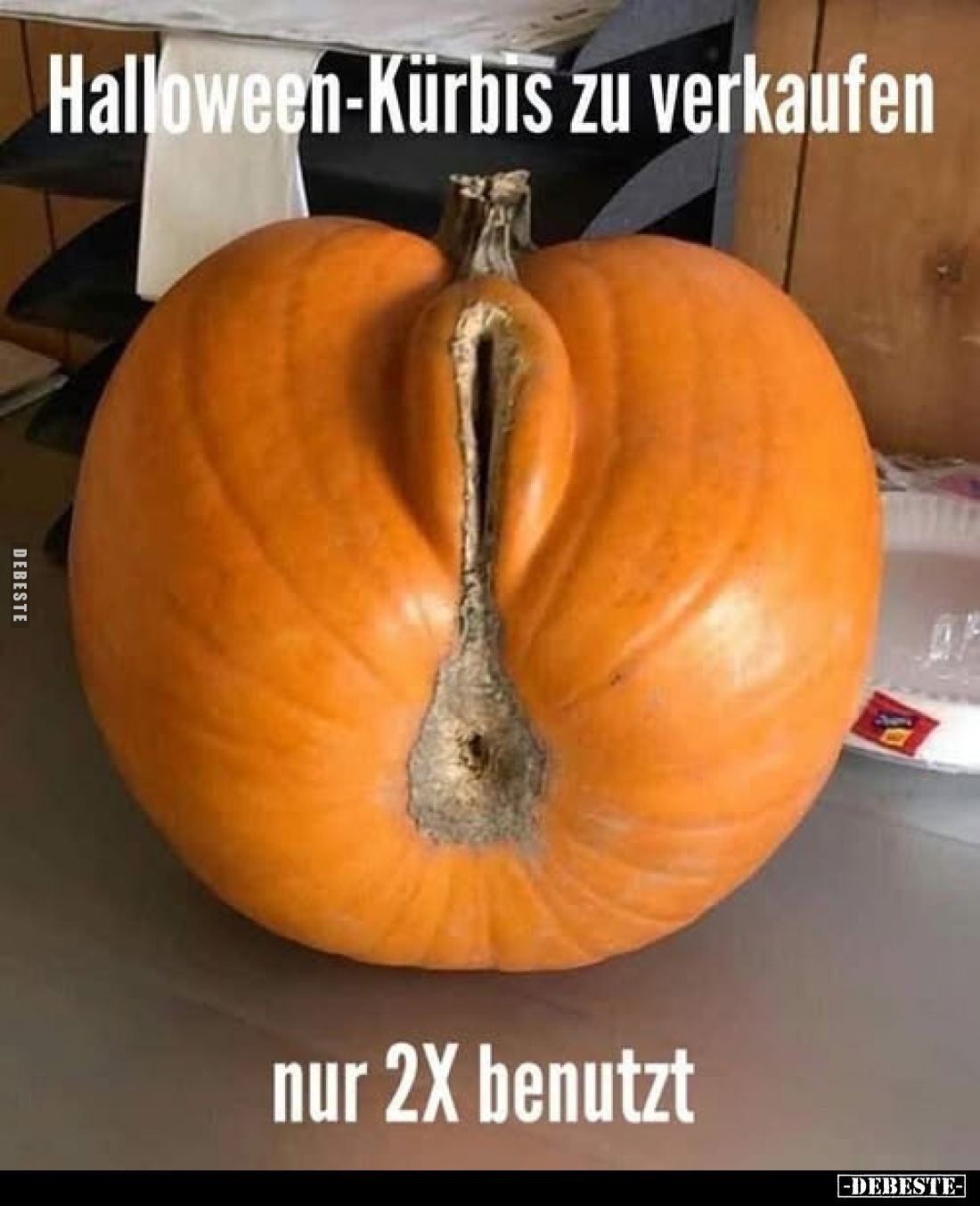 Halloween-Kürbis zu verkaufen
nur 2X benutzt.