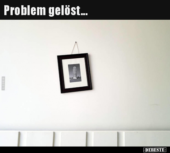 Problem gelöst...