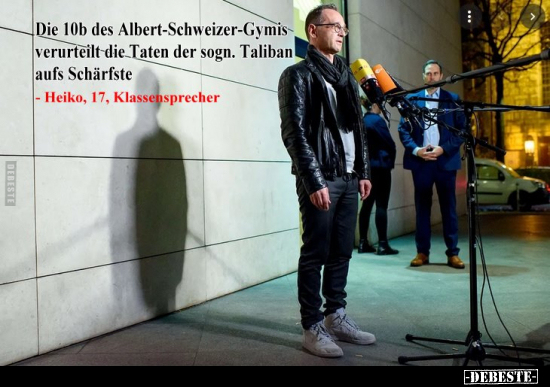 Die 10b des Albert-Schweizer-Gymis verurteilt die Taten der.. - Lustige Bilder | DEBESTE.de