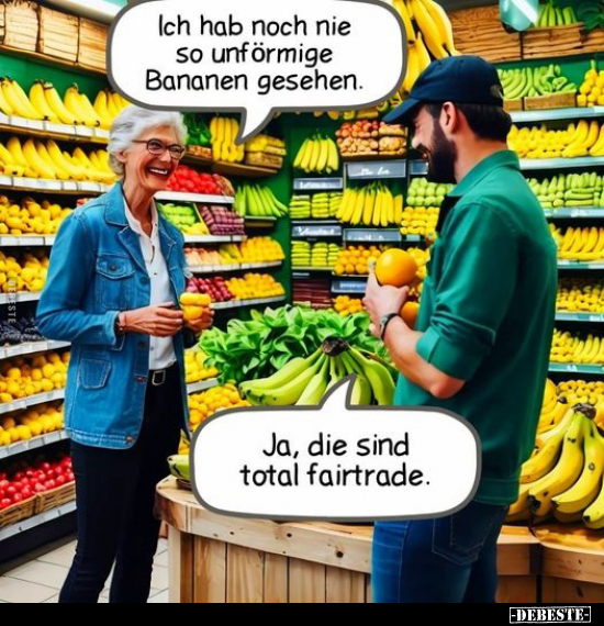 Ich hab noch nie so unförmige Bananen gesehen.. - Lustige Bilder | DEBESTE.de