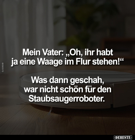 Vater, Waage, Flur