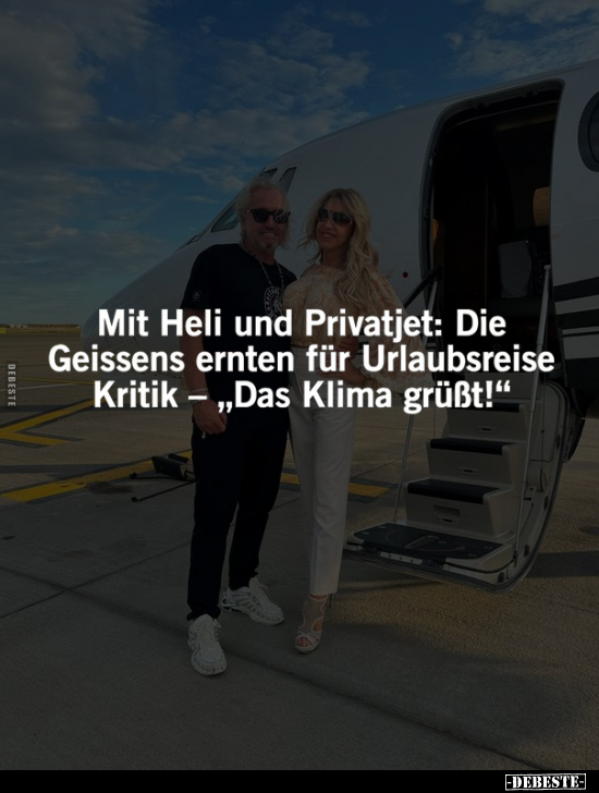 Mit Heli und Privatjet.. - Lustige Bilder | DEBESTE.de