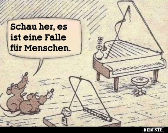 Schau her, es ist eine Falle für Menschen.. - Lustige Bilder | DEBESTE.de