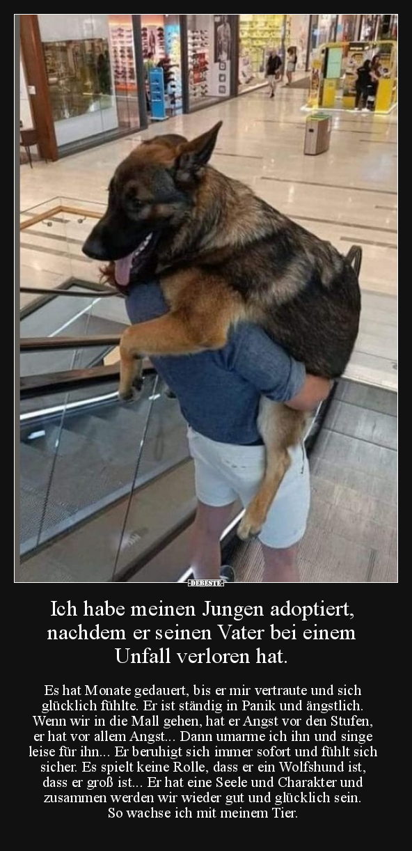 Ich habe meinen Jungen adoptiert, nachdem er seinen Vater.. - Lustige Bilder | DEBESTE.de