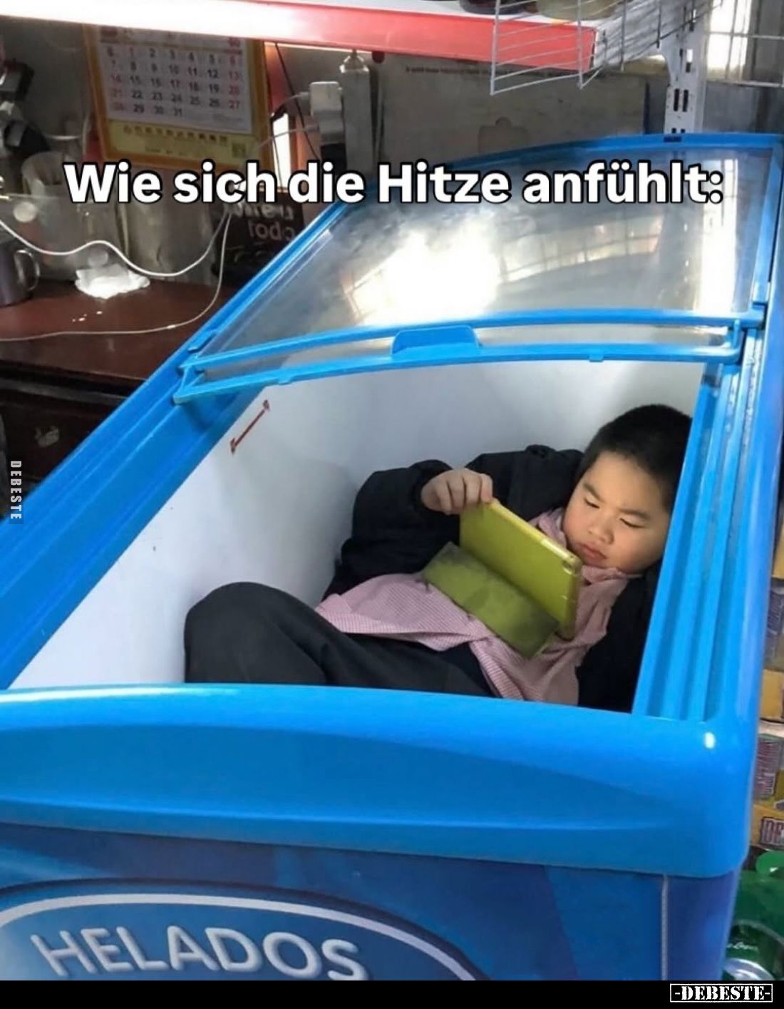 Wie sich die Hitze anfühlt.. - Lustige Bilder | DEBESTE.de