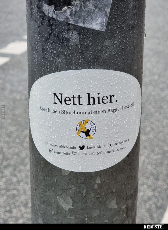 Nett hier. Aber haben Sie schonmal einen Bagger.. - Lustige Bilder | DEBESTE.de