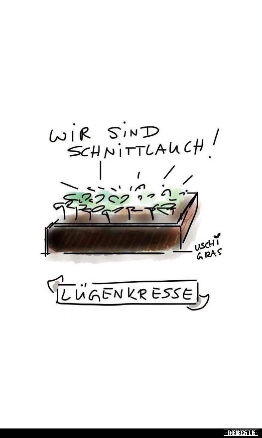 Lügenkresse. - Wir sind Schnittlauch!