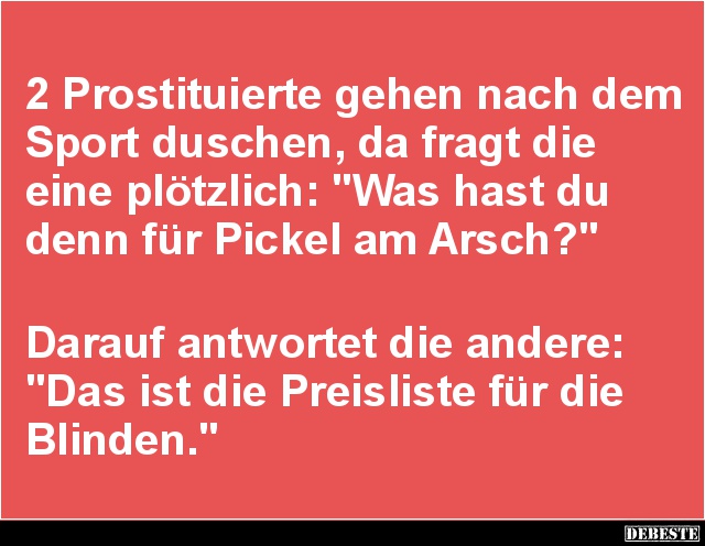 2 Prostituierte gehen nach dem Sport duschen.. - Lustige Bilder | DEBESTE.de
