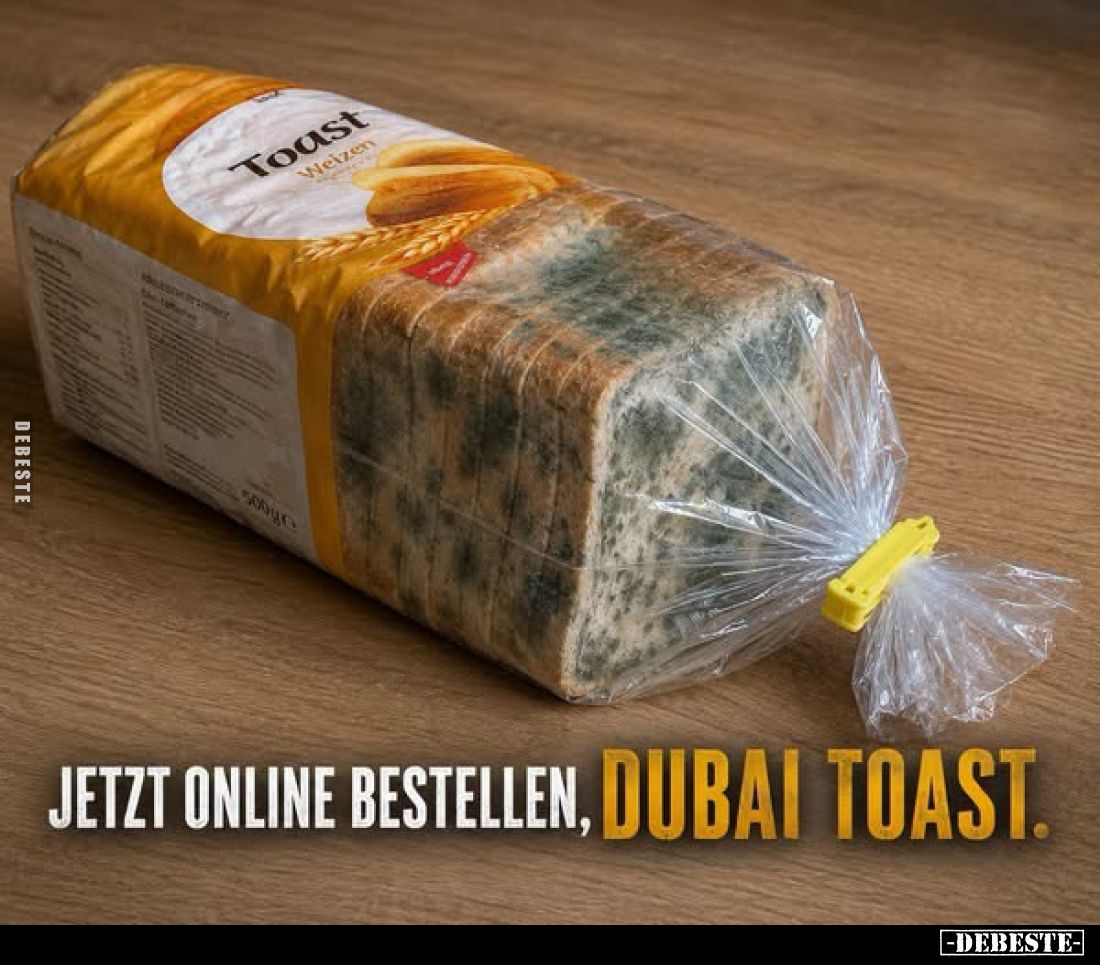 Jetzt online bestellen, Dubai Toast.