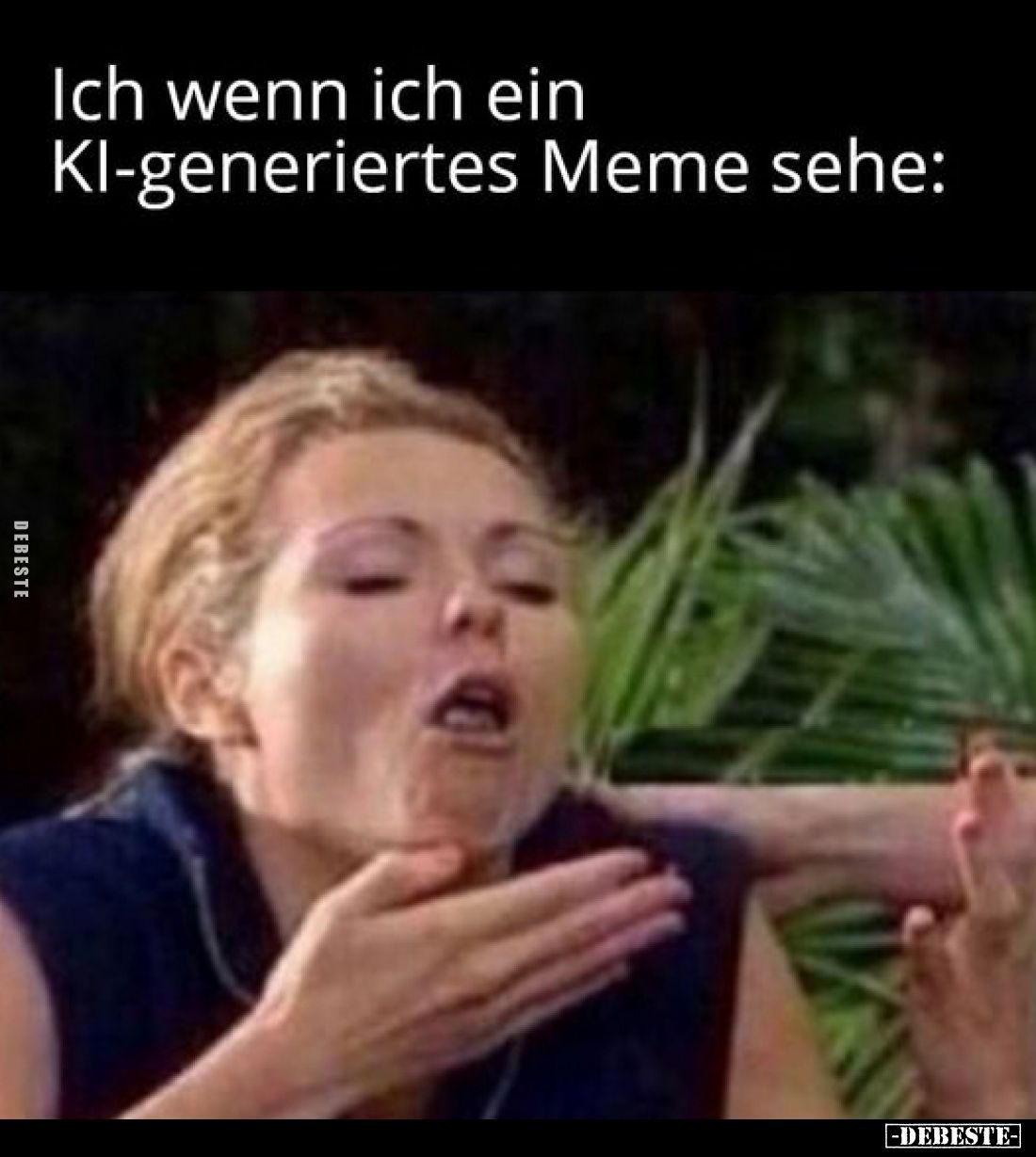 Ich wenn ich ein Kl-generiertes Meme sehe: