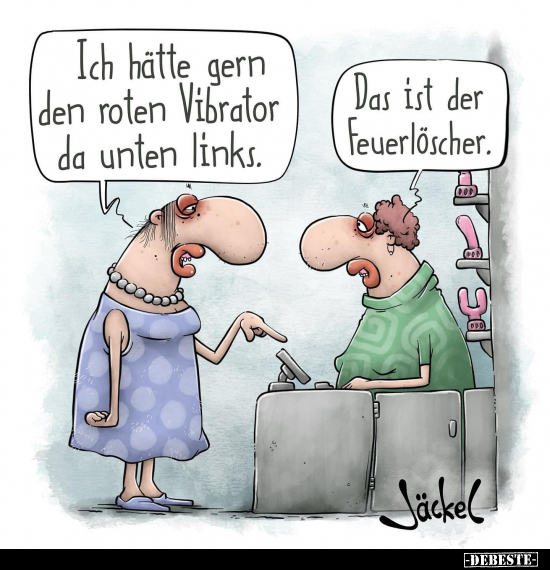 Ich hätte gern den roten Vibrator da unten links.. - Lustige Bilder | DEBESTE.de