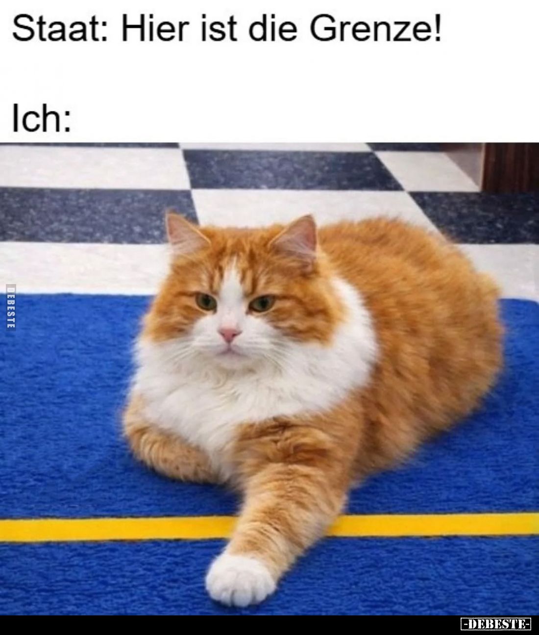 Staat: Hier ist die Grenze!