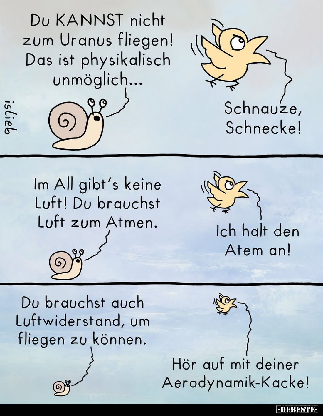 DU KANNST nicht zum Uranus fliegen!... - Lustige Bilder | DEBESTE.de