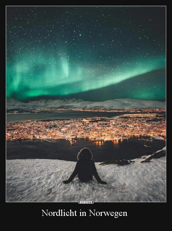 Nordlicht in Norwegen..