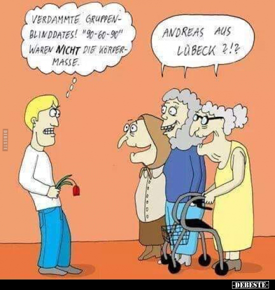 Verdammte Gruppenblinddates! "90-60-90" waren nicht die..