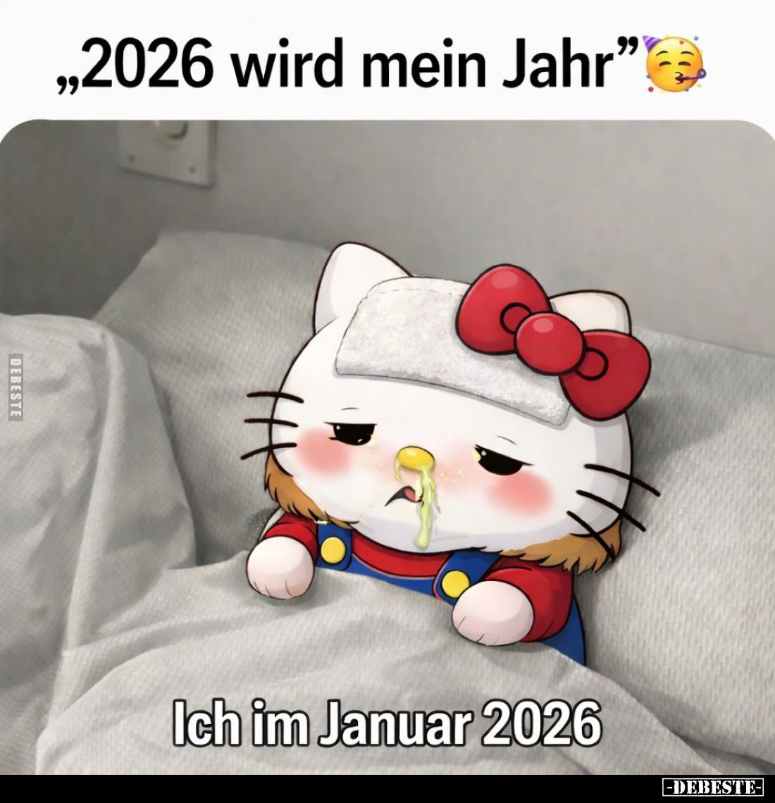 "2026 wird mein Jahr." -
Ich im Januar 2026.