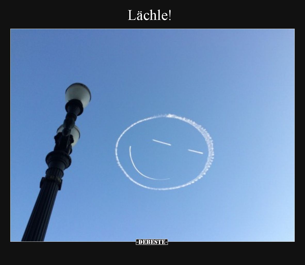 Lächle!