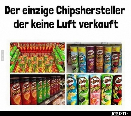 Der einzige Chipshersteller der keine Luft verkauft..