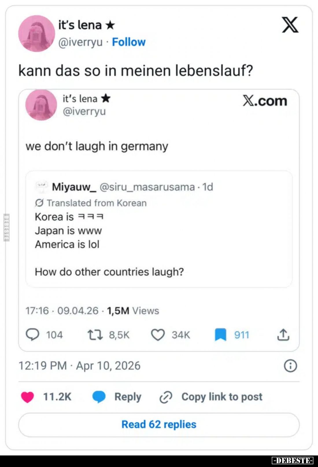 Kann das so in meinen Lebenslauf?.. - Lustige Bilder | DEBESTE.de