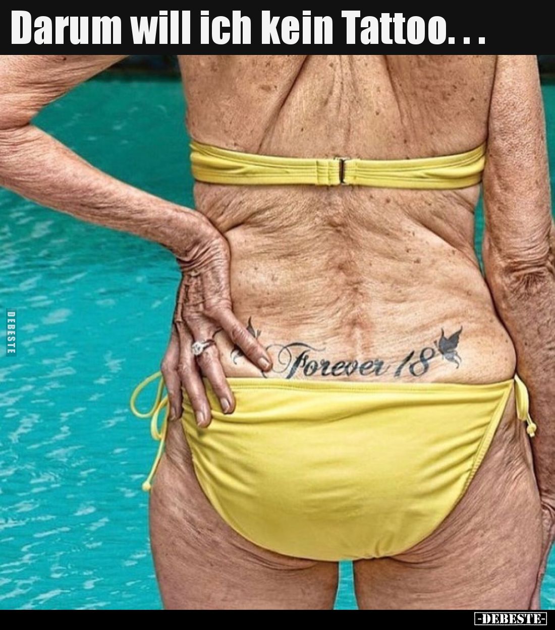 Darum will ich kein Tattoo...