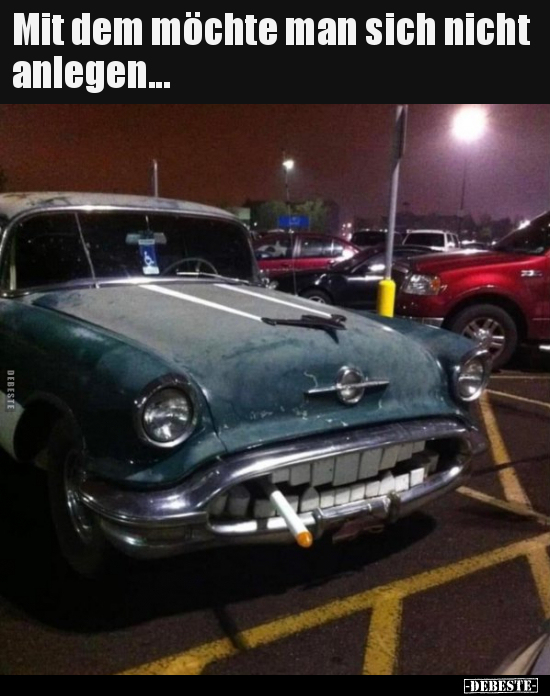 Mit dem möchte man sich nicht anlegen...