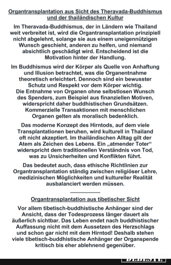 Organspende im Buddhismus - Lustige Bilder | DEBESTE.de