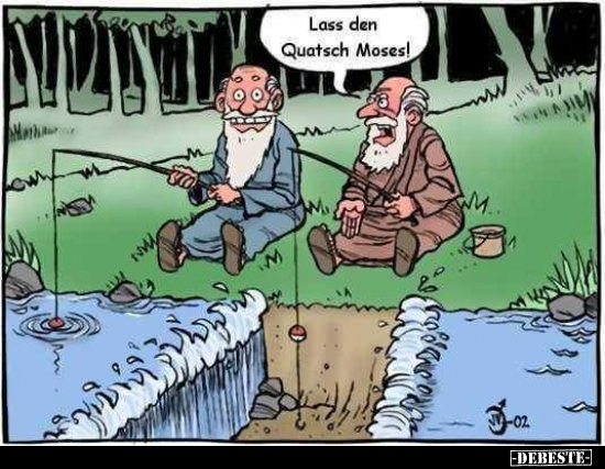 Lass den Quatsch Moses!.. - Lustige Bilder | DEBESTE.de