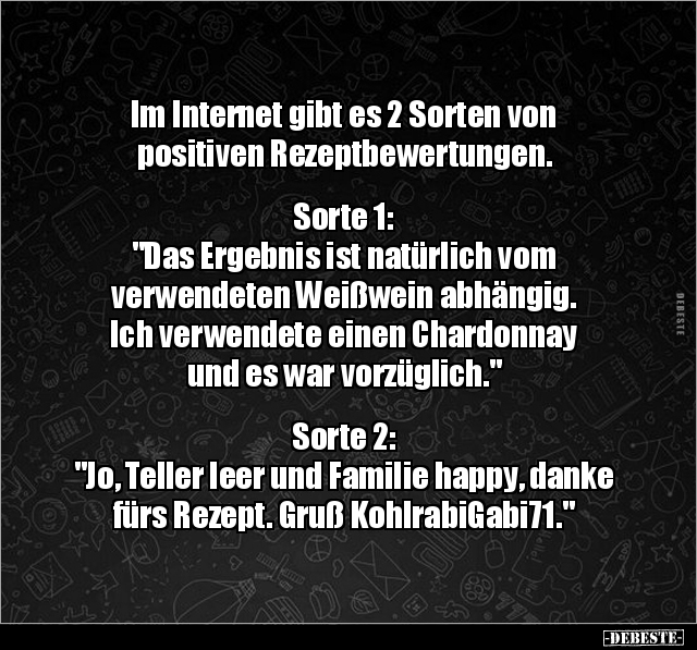 Im Internet gibt es 2 Sorten von positiven.. - Lustige Bilder | DEBESTE.de