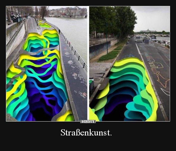 Straßenkunst...