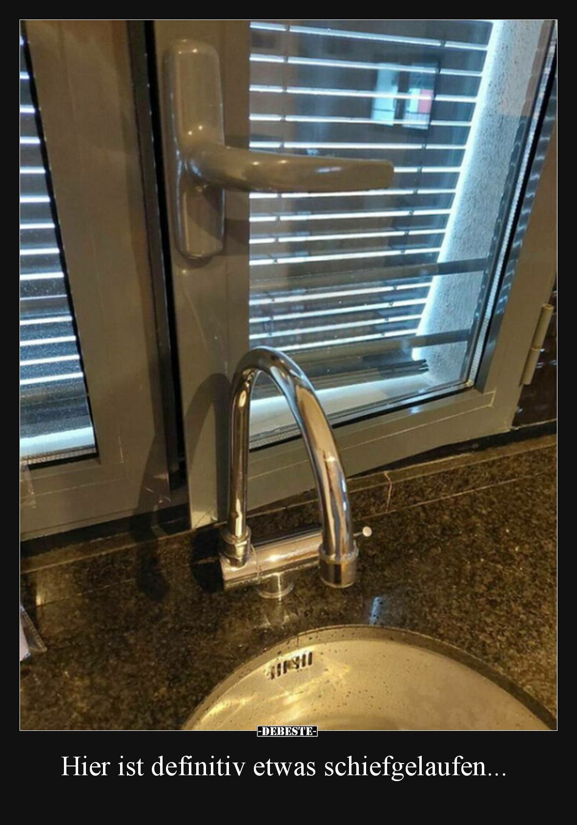 Hier ist definitiv etwas schiefgelaufen...