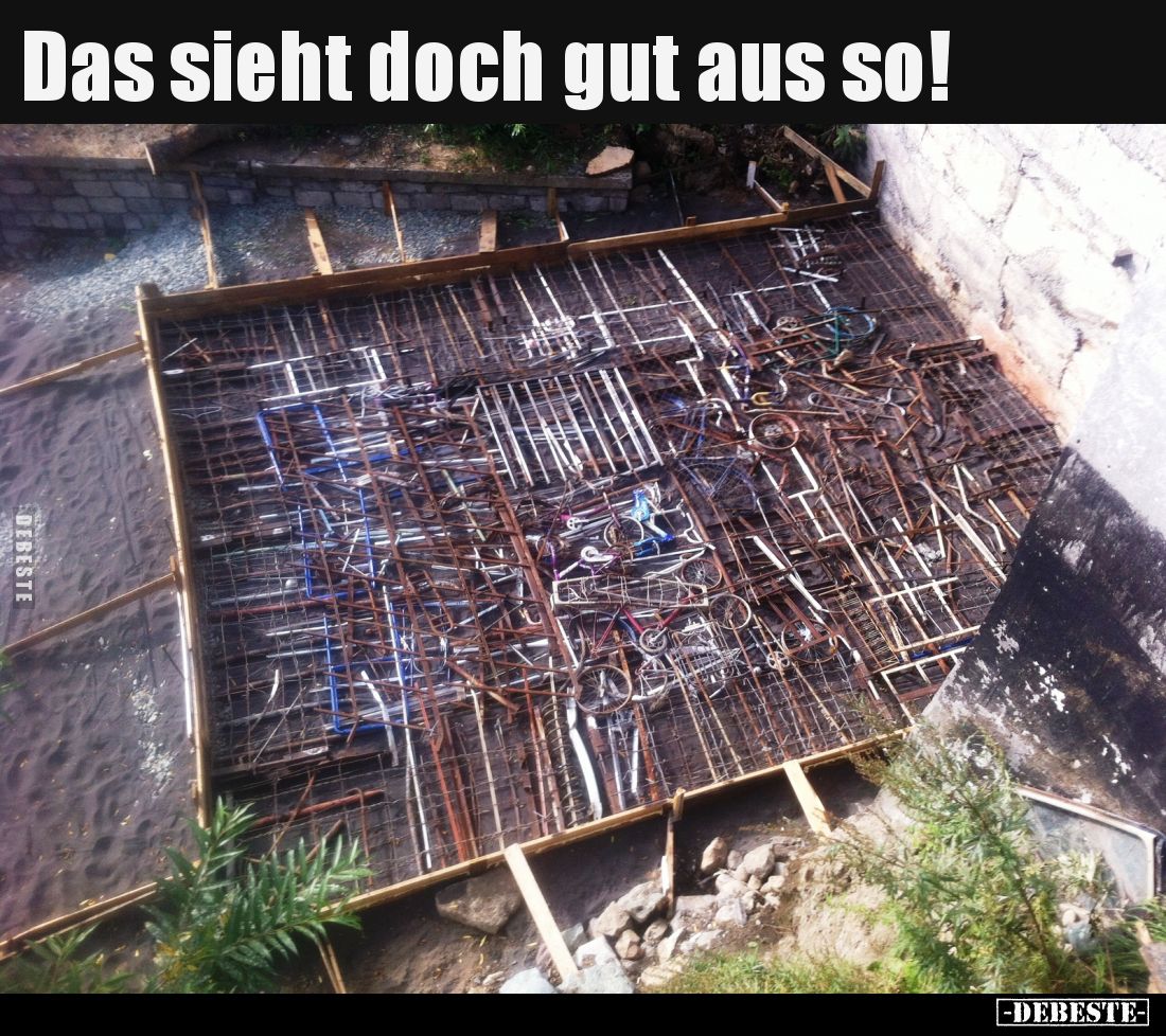 Das sieht doch gut aus so!