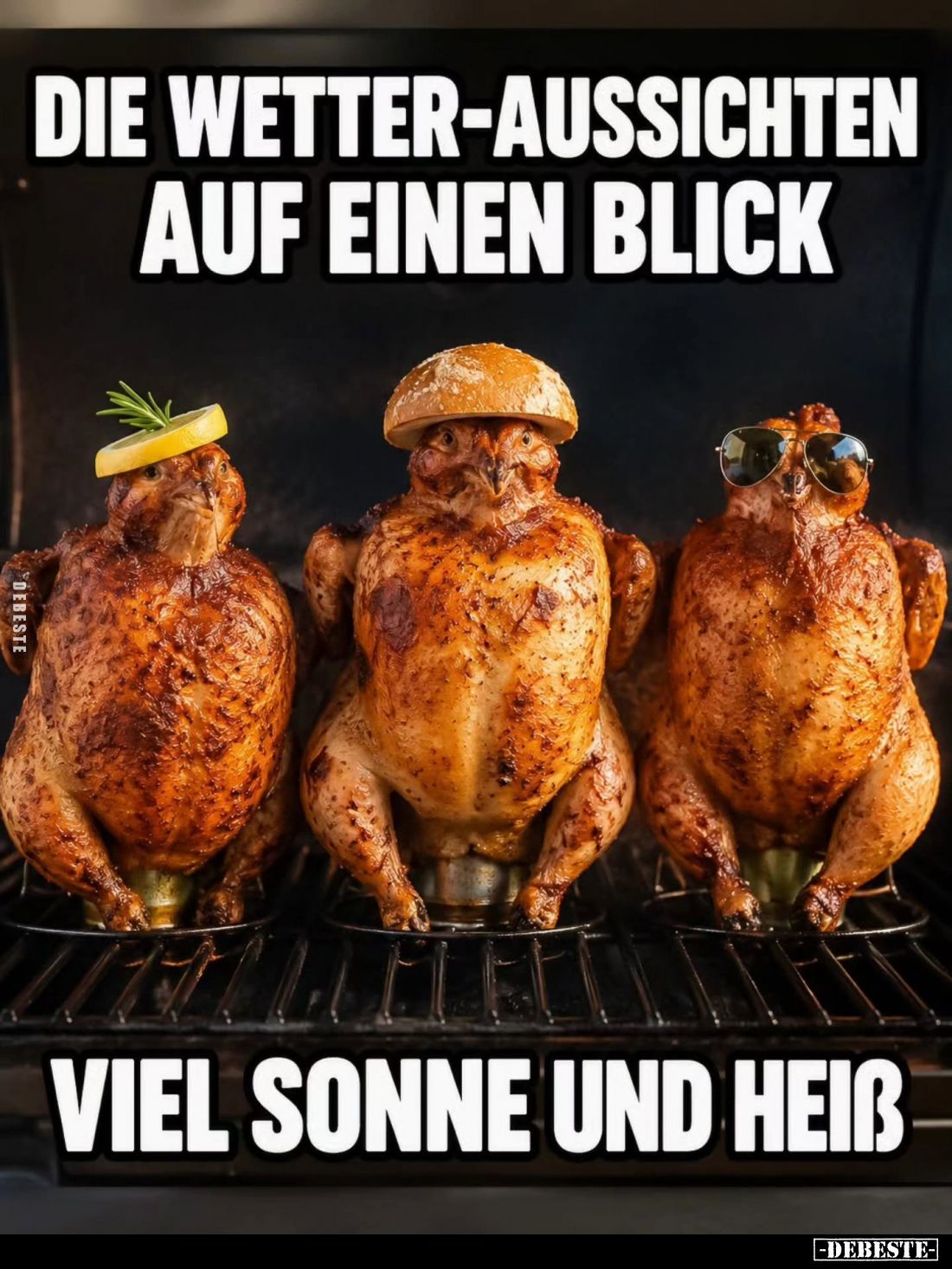Die Wetter-Aussichten auf einen Blick - Viel Sonne und heiß
