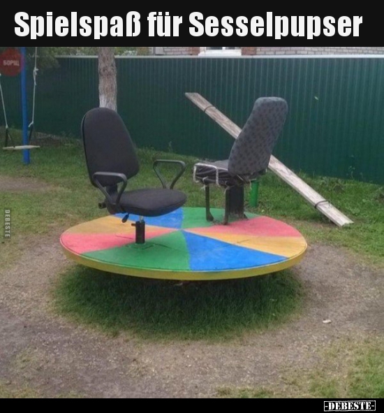 Spielspaß für Sesselpupser.. - Lustige Bilder | DEBESTE.de