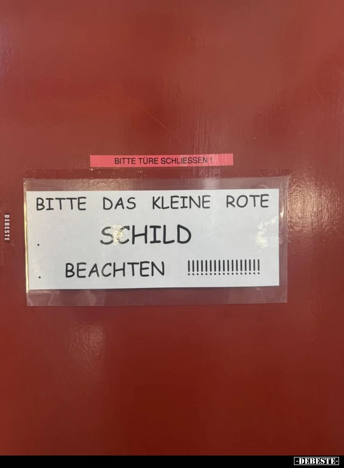 Bitte das kleine rote Schild beachten!.. - Lustige Bilder | DEBESTE.de
