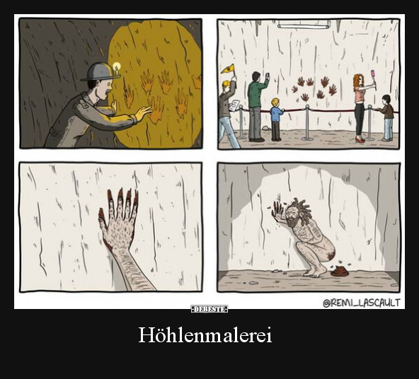 Höhlenmalerei.. - Lustige Bilder | DEBESTE.de