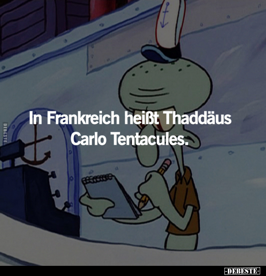 In Frankreich heißt Thaddäus.. - Lustige Bilder | DEBESTE.de