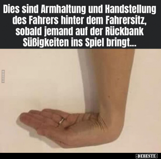 Dies sind Armhaltung und Handstellung des Fahrers.. - Lustige Bilder | DEBESTE.de