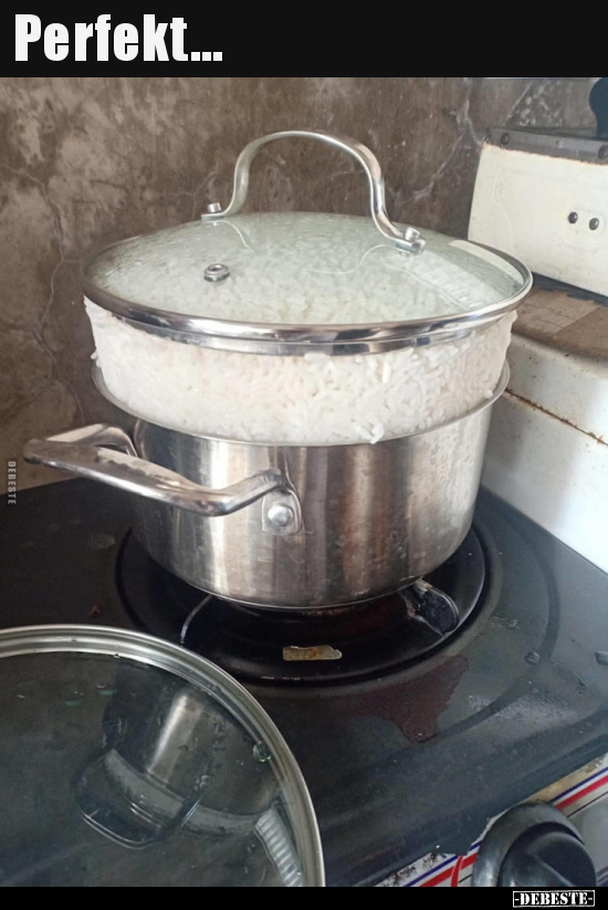 Perfekt...