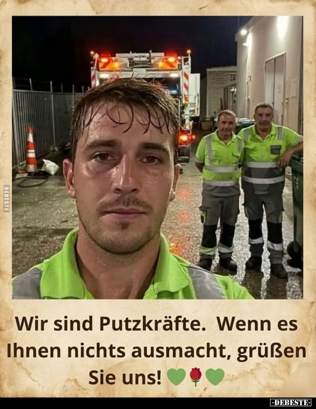 Wir sind Putzkräfte. Wenn es Ihnen nichts ausmacht.. - Lustige Bilder | DEBESTE.de